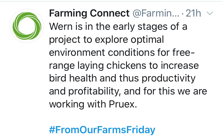 Pruex technology aims to reduce ammonia and the need for antibiotics on a Farming Connect demonstration farm