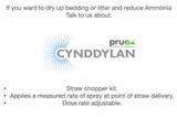 1.1 Pruex Cynddylan - Straw Chopper applicator kit