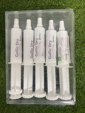 1.0  Drying Off - Gallic Dry ORAL Syringe 100ml - 5 pack