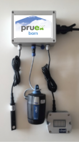 Pruex Barn Sensors Temp / Humidity / CO2 / NH3